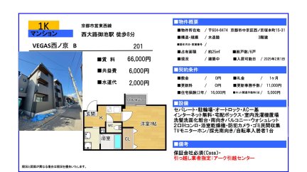 ＶＥＧＡＳ西ノ京　Ｂ