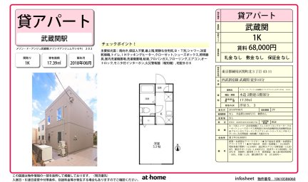 メゾン・ド・アンジュ武蔵関