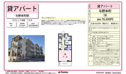 スプレッド与野