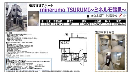 ｍｉｎｅｒｕｍｏ　ＴＳＵＲＵＭＩ（ミネルモ鶴見）