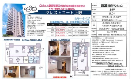 クレストコート上野８０３号室