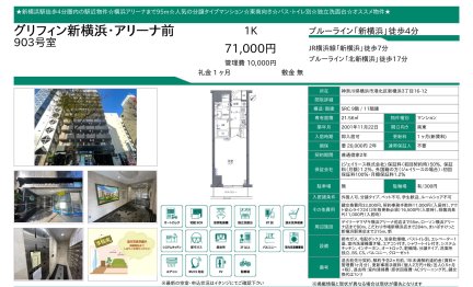 グリフィン新横浜・アリーナ前