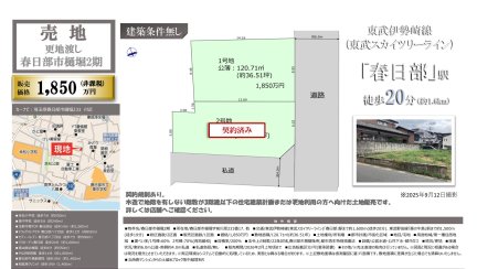 埼玉県春日部市樋堀 土地