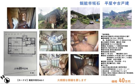 埼玉県飯能市大字坂石 一戸建て