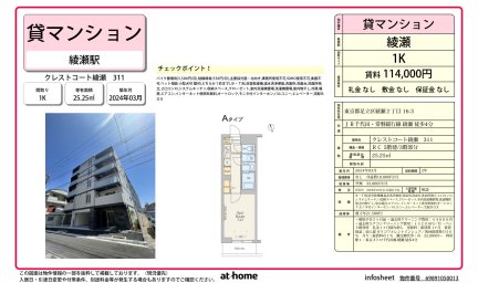 クレストコート綾瀬