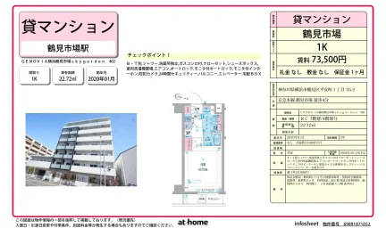 ＧＥＮＯＶＩＡ横浜鶴見市場ｓｋｙｇａｒｄｅｎ