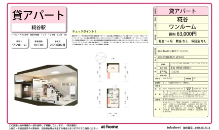 ハーモニーテラス萩中　階段下物置　ＩｏＴ　１００有　ミニ冷