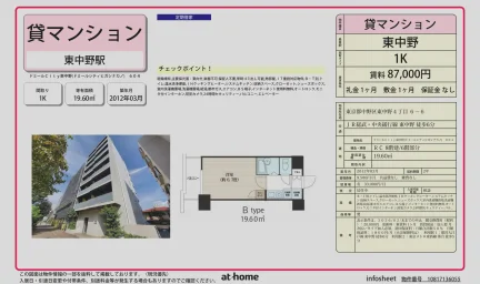 ドミールＣｉｔｙ東中野