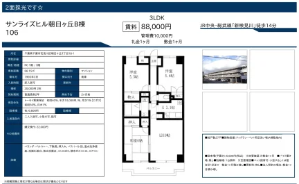 サンライズヒル朝日ヶ丘Ｂ棟