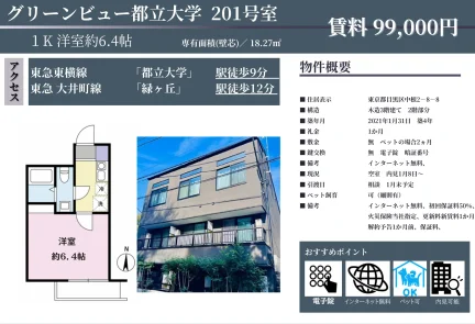 グリーンビュー都立大学