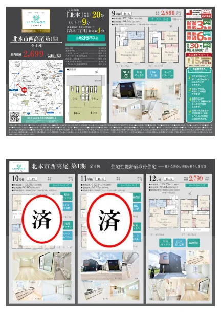 埼玉県北本市西高尾8丁目 土地