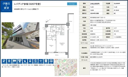 レジディア赤坂