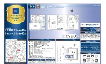 埼玉県入間市東藤沢3丁目 一戸建て