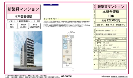 クレストコート本所吾妻橋Ｎｏｒｔｈ