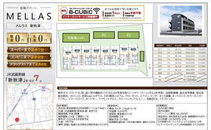 ＭＥＬＬＡＳ新秋津