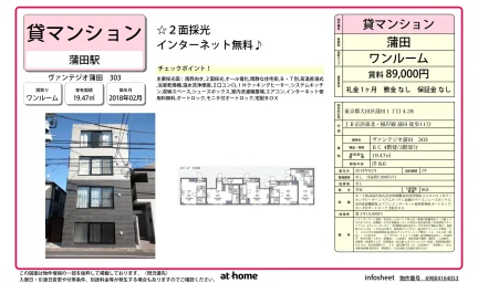 ヴァンテジオ蒲田