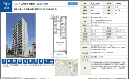 レジディア文京本駒込