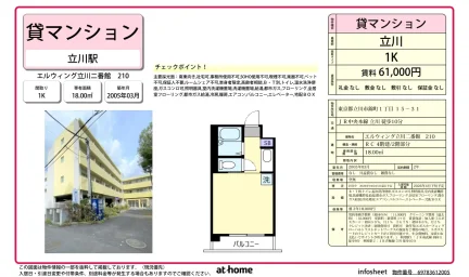 エルウィング立川二番館