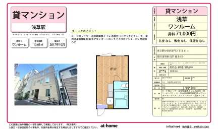 Ｍａｈａｌｏ　Ｔｅｒｒａｃｅ雷門（マハロテラス）　３０２号室