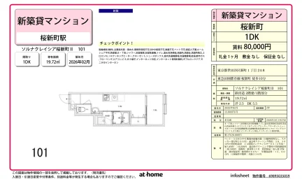 ソルナクレイシア桜新町Ⅱ