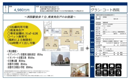 グラン・コート西院 0