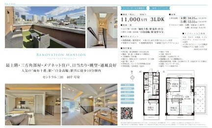 セントラル三田 407号 0