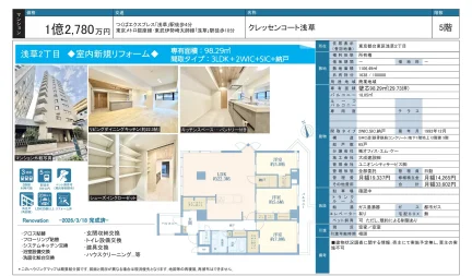 クレッセンコート浅草 5号 0