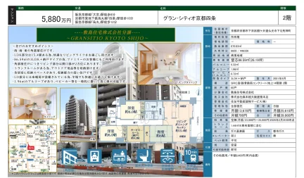 グラン・シティオ京都四条 2号 0