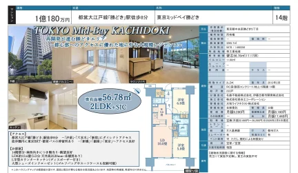 東京ミッドベイ勝どき 1401号 0