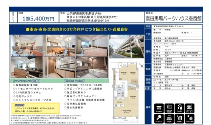高田馬場パークハウス壱番館 0