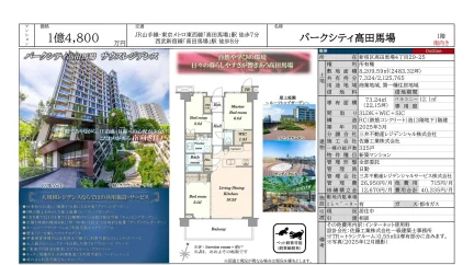 パークシティ高田馬場 1階 0