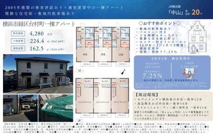 横浜市緑区台村町一棟アパート 0