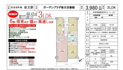 ガーデンプラザ柴又弐番館 6号 0