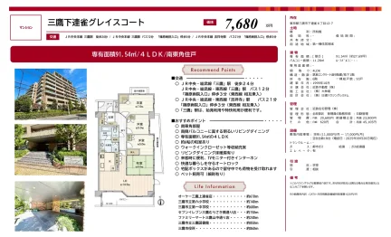 三鷹下連雀グレイスコート 6号 0