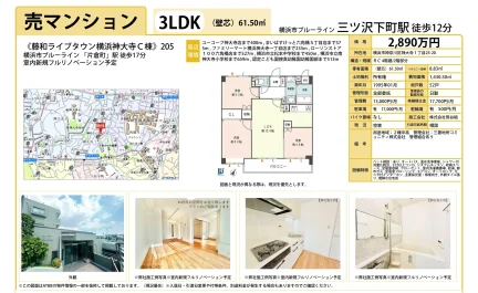 藤和ライブタウン横浜神大寺C棟 205号 0