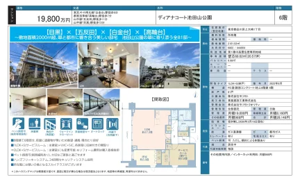 ディアナコート池田山公園 6号 0