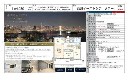 品川イーストシティタワー 23号 0