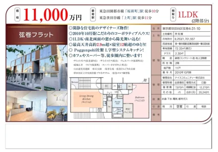 1-Bedroom Condo in Tsurumaki 0