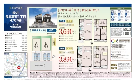 Brand New 3-Bedroom House in Nagao higashimachi 0