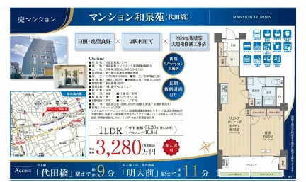 マンション和泉苑（代田橋） 3