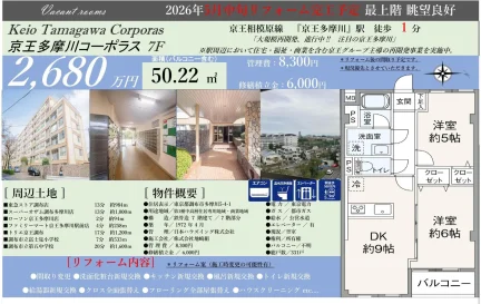 京王多摩川コーポラス 8