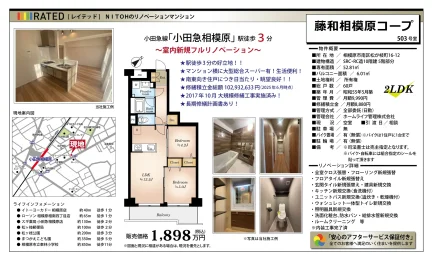 Classic 2-Bedroom Condo Near Station in Matsugaecho 0