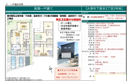 Brand New 3-Bedroom House in Shimosakamoto 2