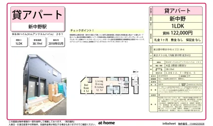 Modern 1LDK Condo Near Station in Chuo 0