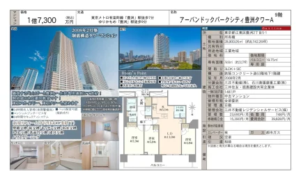 アーバンドックパークシティ豊洲タワーA 9号 0