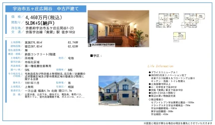 宇治市五ヶ庄広岡谷中古戸建て 0