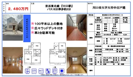 川口市大字大竹中古戸建 0