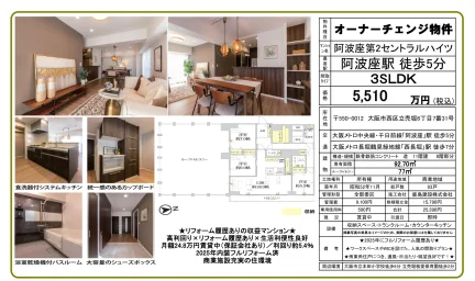Charming 3-Bedroom Condo Near Station in Itachibori 0