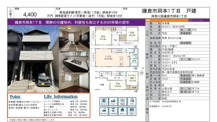 鎌倉市岡本1丁目 戸建 0