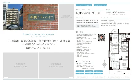 Vintage 3-Bedroom Condo Near Station in Oyamakanaicho 2